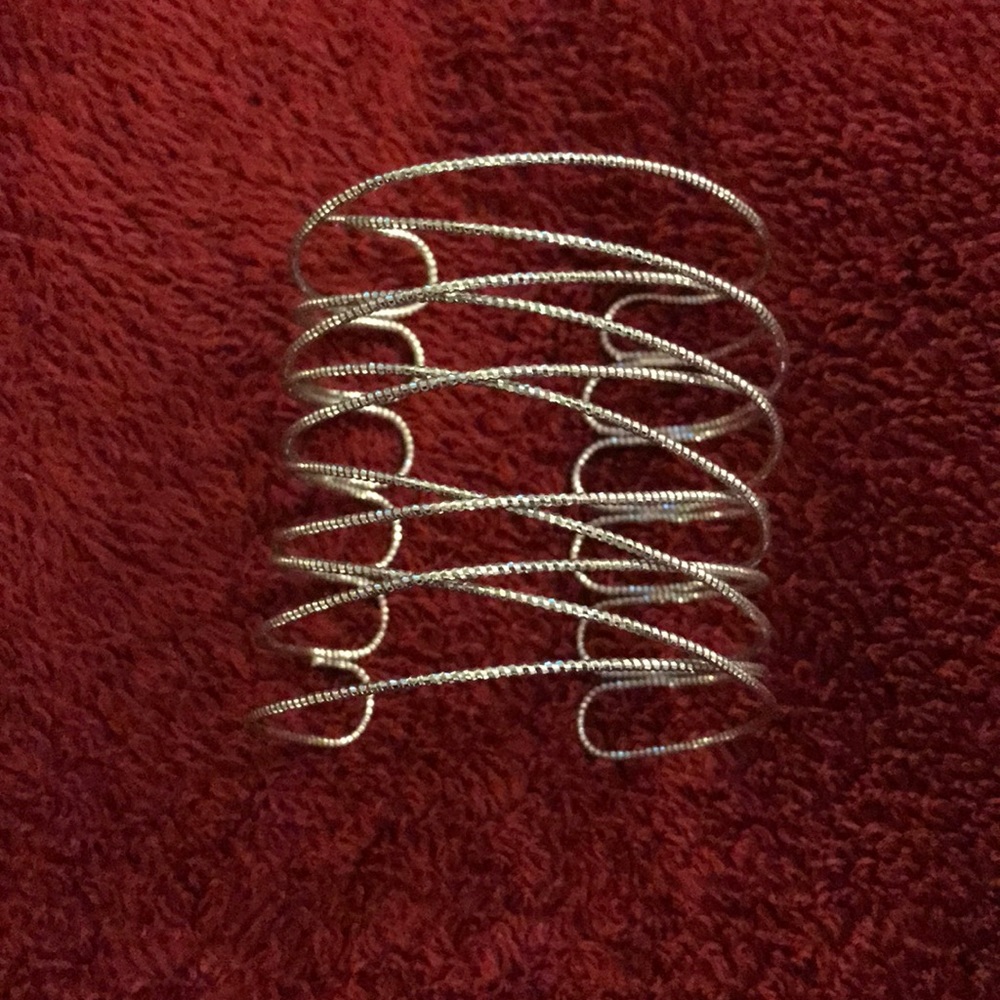 Silver cuffs